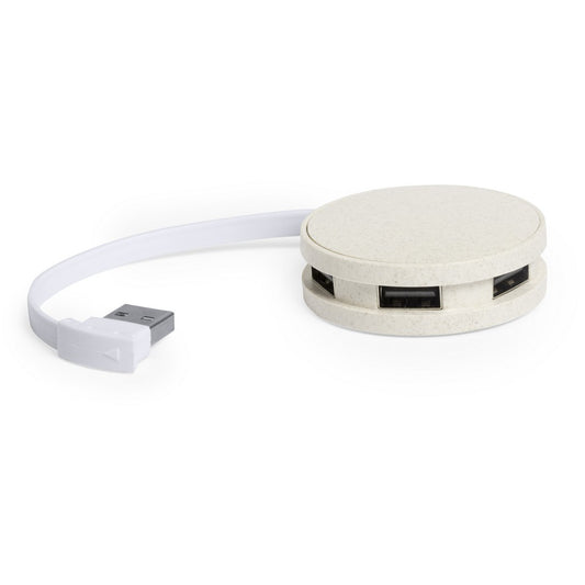 Hub USB 2.0 ze słomy pszenicznej Winners Gadzety