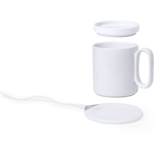 Kubek ceramiczny 350 ml, ładowarka bezprzewodowa 5W-10W, podgrzewacz do kubka Winners Gadzety