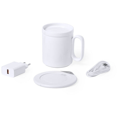 Kubek ceramiczny 350 ml, ładowarka bezprzewodowa 5W-10W, podgrzewacz do kubka Winners Gadzety