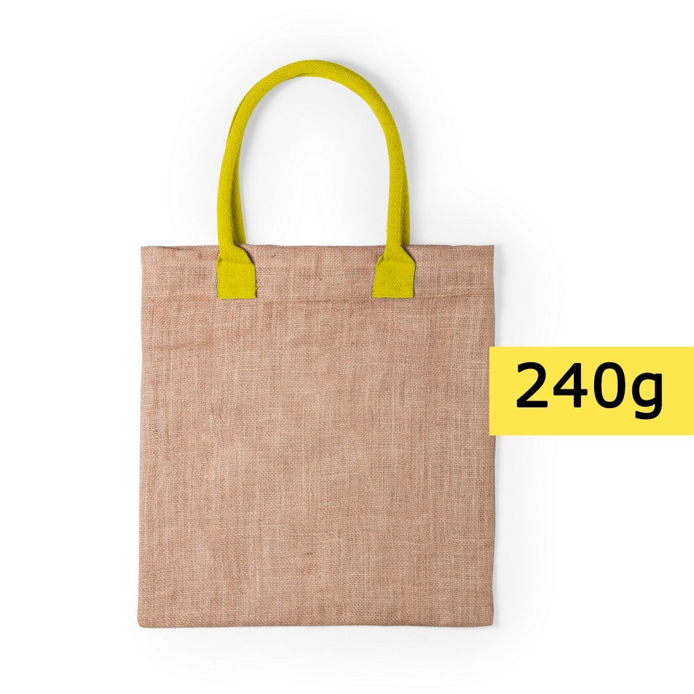 Torba z juty na zakupy, bawełniane uchwyty Winners Gadzety