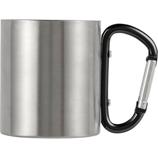 Metalowy kubek 185 ml z karabińczykiem Winners Gadzety