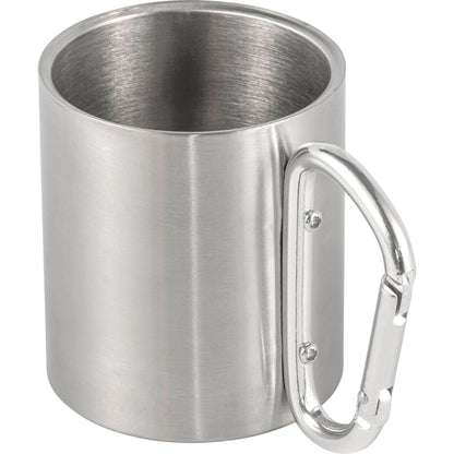Metalowy kubek 185 ml z karabińczykiem Winners Gadzety
