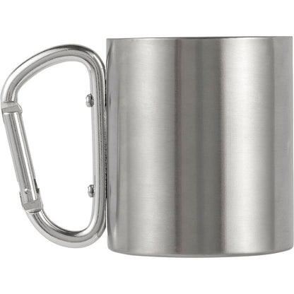 Metalowy kubek 185 ml z karabińczykiem Winners Gadzety