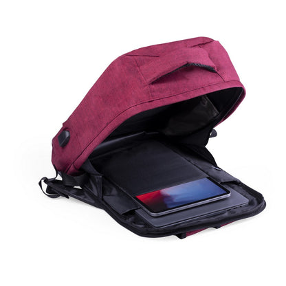Plecak na laptopa 15", chroniący przed kieszonkowcami, ochrona RFID