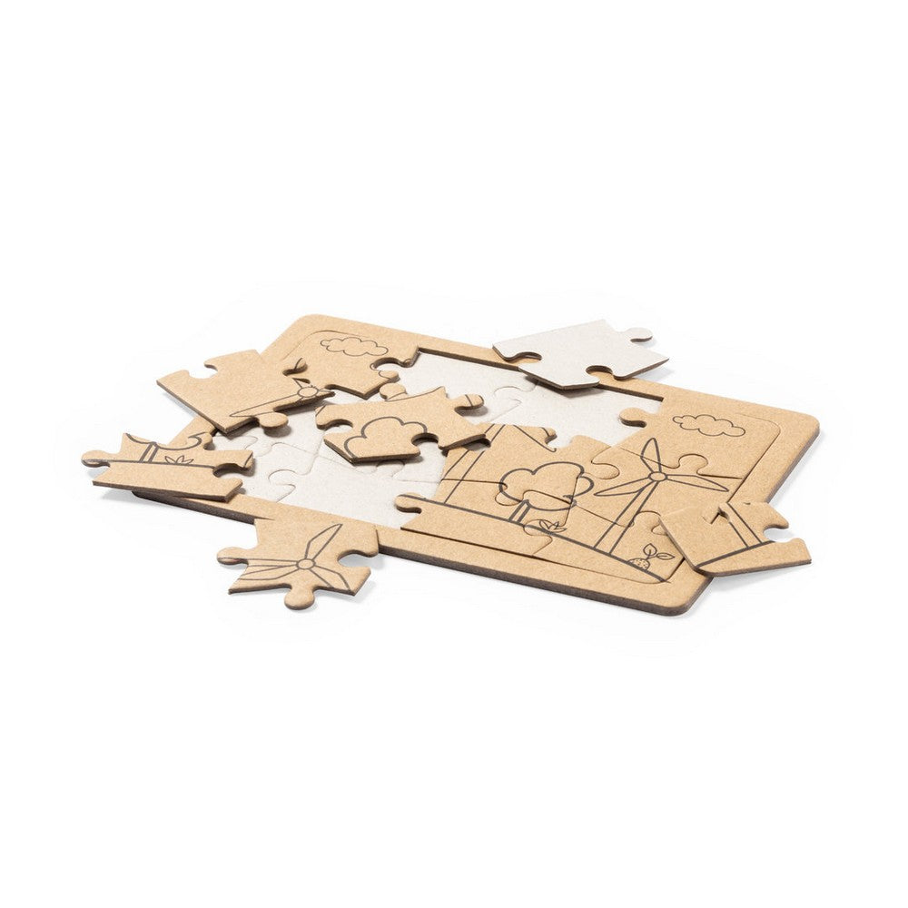 Zestaw puzzli z kartonu z recyklingu, 2 szt. Winners Gadzety