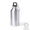 Butelka sportowa 400 ml z aluminium z recyklingu, z karabińczykiem Winners Gadzety