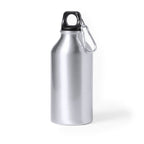 Butelka sportowa 400 ml z aluminium z recyklingu, z karabińczykiem Winners Gadzety