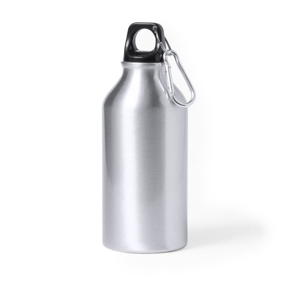 Butelka sportowa 400 ml z aluminium z recyklingu, z karabińczykiem Winners Gadzety