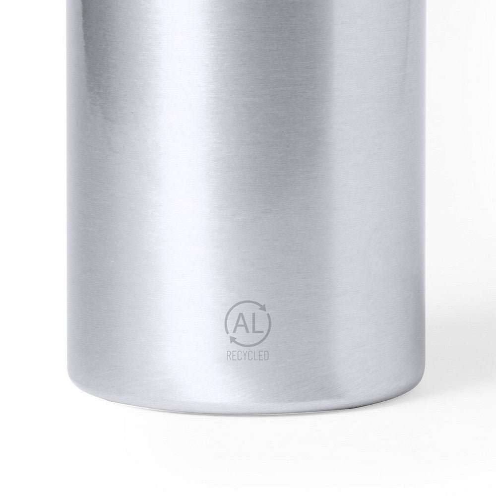 Butelka sportowa 400 ml z aluminium z recyklingu, z karabińczykiem Winners Gadzety