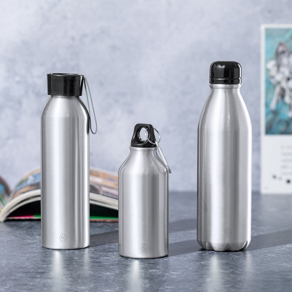 Butelka sportowa 650 ml z aluminium z recyklingu Winners Gadzety