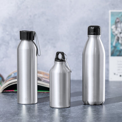 Butelka sportowa 650 ml z aluminium z recyklingu Winners Gadzety
