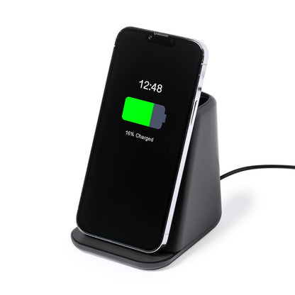 Ładowarka bezprzewodowa 5W-15W, 2 wyjścia USB, pojemnik na przybory do pisania, stojak na telefon Winners Gadzety
