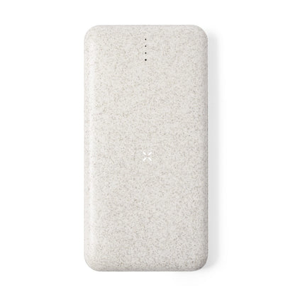 Bezprzewodowy power bank 8000 mAh ze słomy pszenicznej, ładowarka bezprzewodowa 5W-10W Winners Gadzety