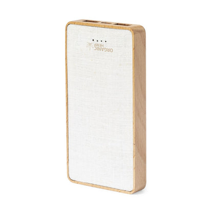 Power bank 8000 mAh z konopi organicznej i drewna Winners Gadzety