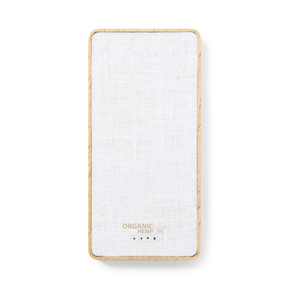 Power bank 8000 mAh z konopi organicznej i drewna Winners Gadzety