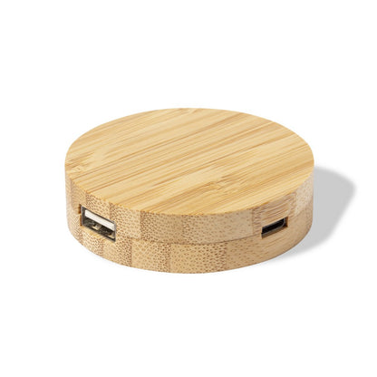 Bambusowy hub USB i USB typu C Winners Gadzety