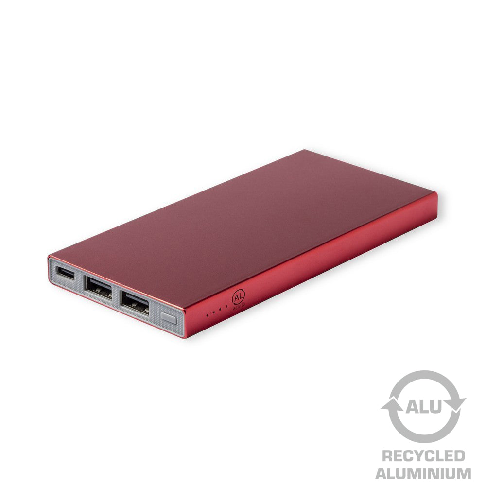Power bank 4000 mAh z aluminium z recyklingu Winners Gadzety