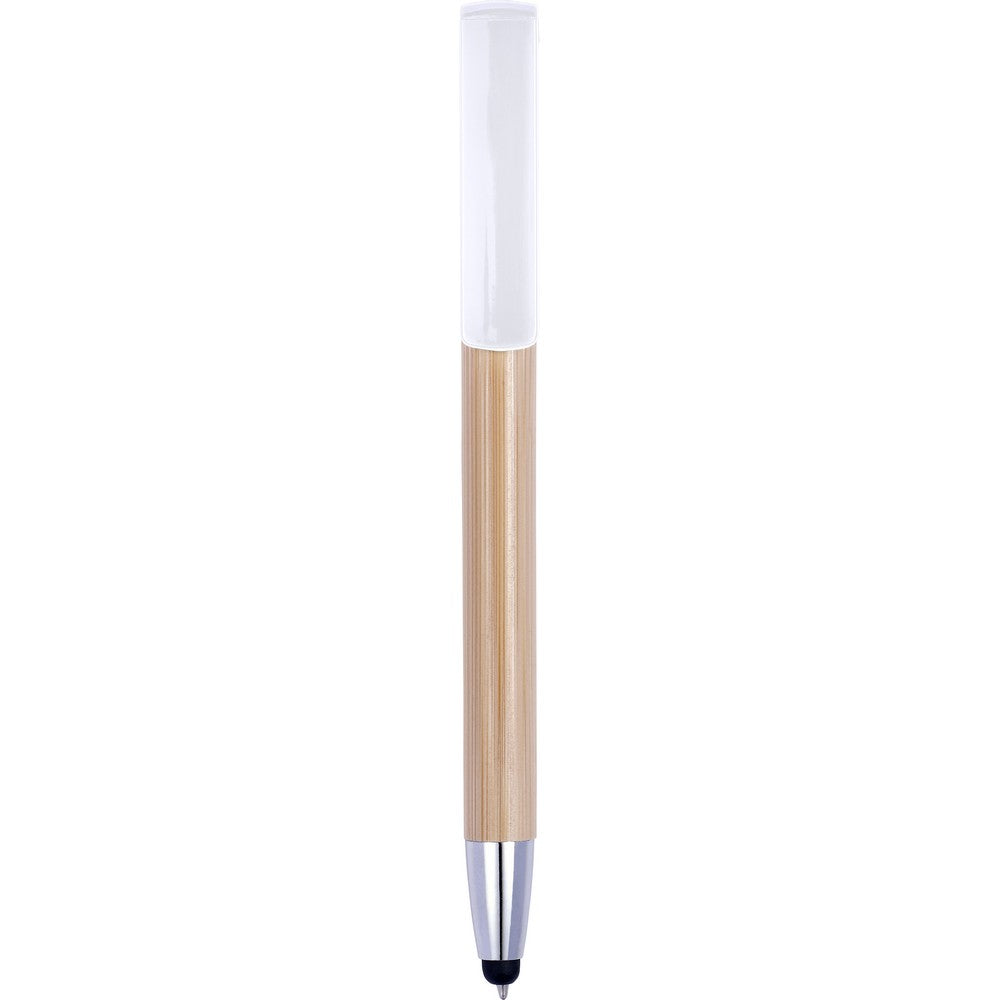 Bambusowy długopis, touch pen, stojak na telefon Winners Gadzety