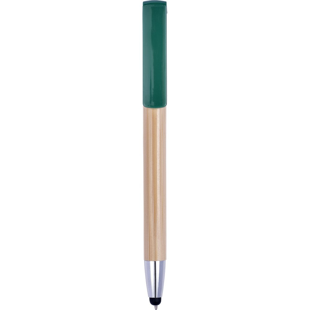 Bambusowy długopis, touch pen, stojak na telefon Winners Gadzety