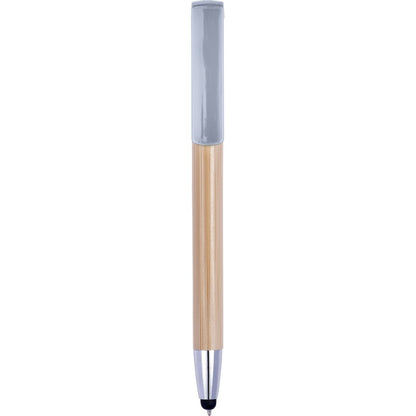 Bambusowy długopis, touch pen, stojak na telefon Winners Gadzety