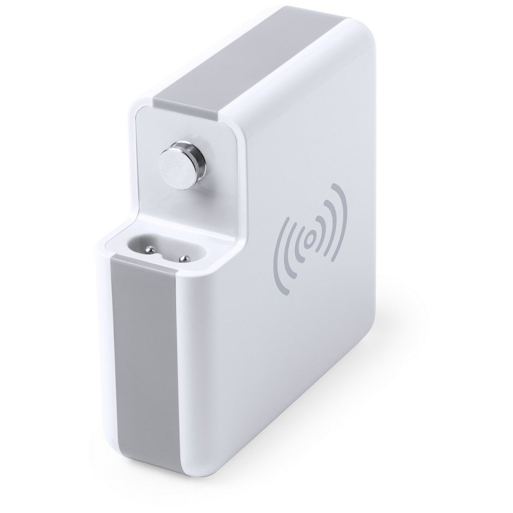 Bezprzewodowy power bank 6700 mAh, ładowarka bezprzewodowa 5W Winners Gadzety