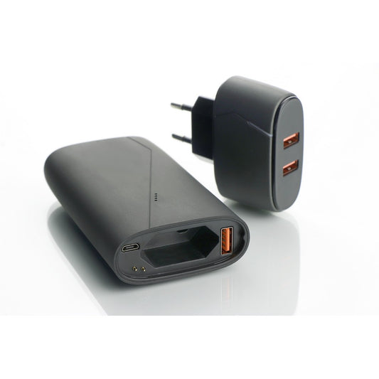 Power bank 7500 mAh Mauro Conti, adapter sieciowy Winners Gadzety