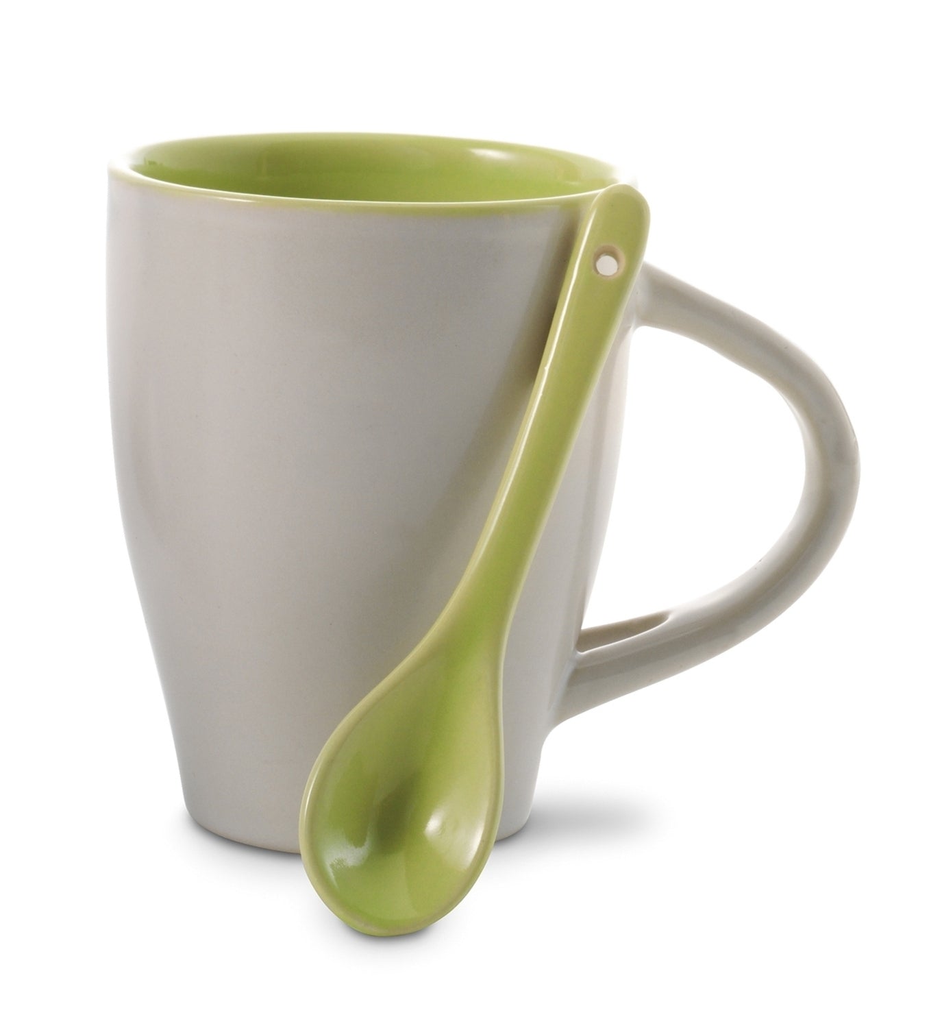 Kubek ceramiczny 300 ml z łyżeczką Winners Gadzety