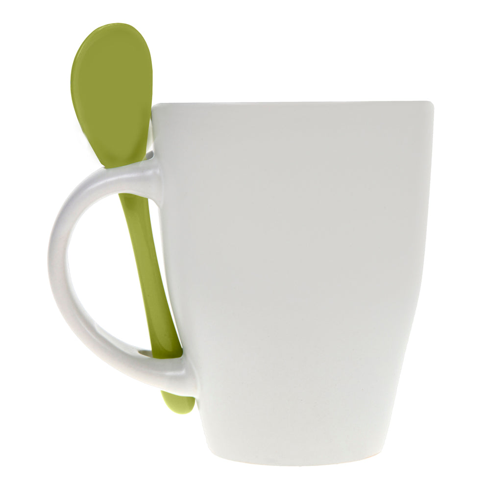 Kubek ceramiczny 300 ml z łyżeczką Winners Gadzety