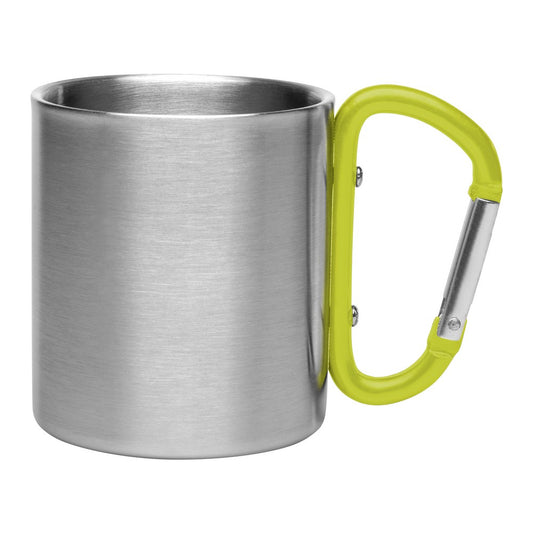 Metalowy kubek 210 ml z karabińczykiem | Easton Winners Gadzety