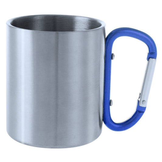 Metalowy kubek 210 ml z karabińczykiem Winners Gadzety