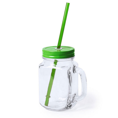 Słoik do picia 500 ml ze słomką Winners Gadzety