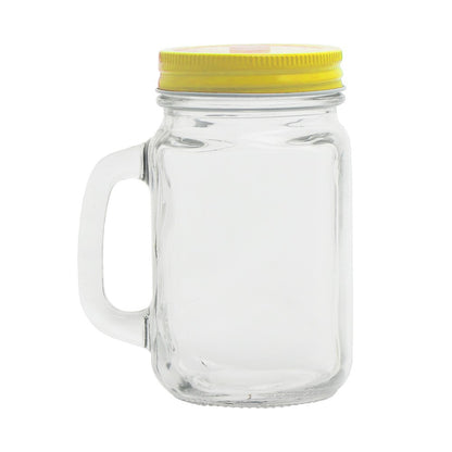 Słoik do picia 500 ml ze słomką Winners Gadzety