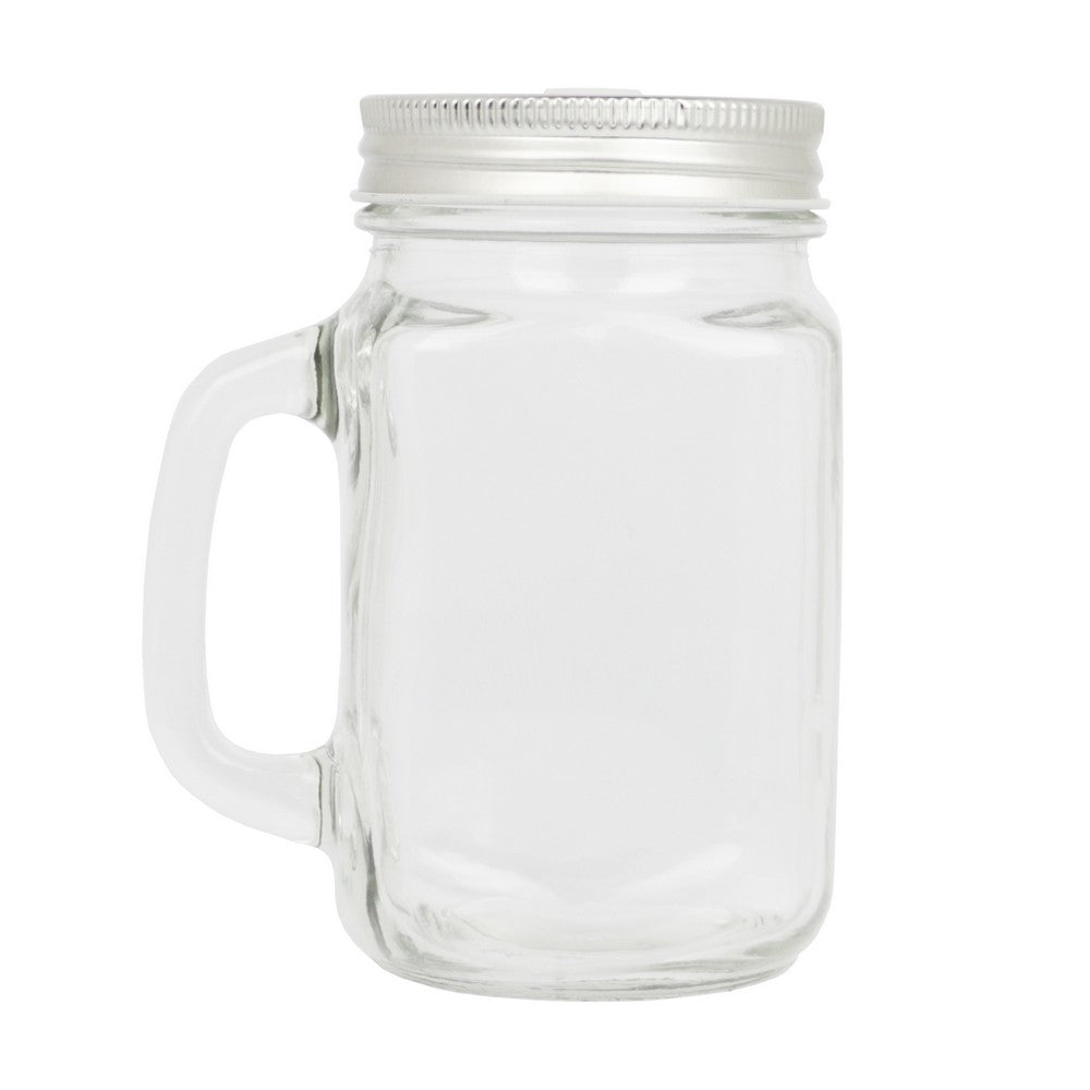 Słoik do picia 500 ml ze słomką Winners Gadzety
