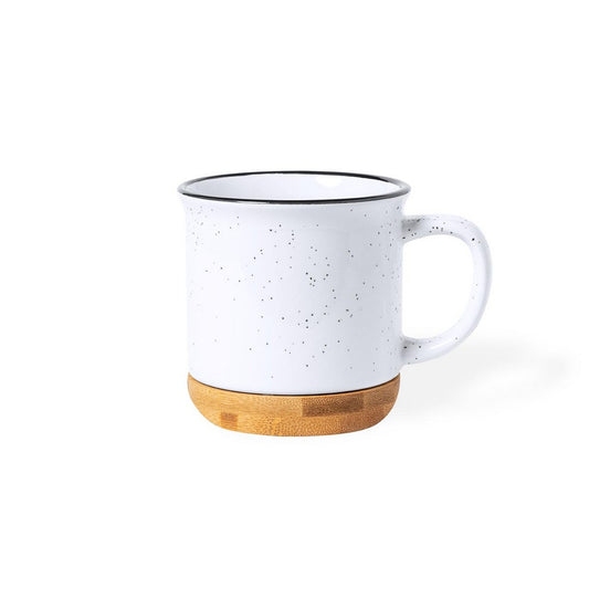 Kubek ceramiczny 330 ml z bambusowym elementem Winners Gadzety