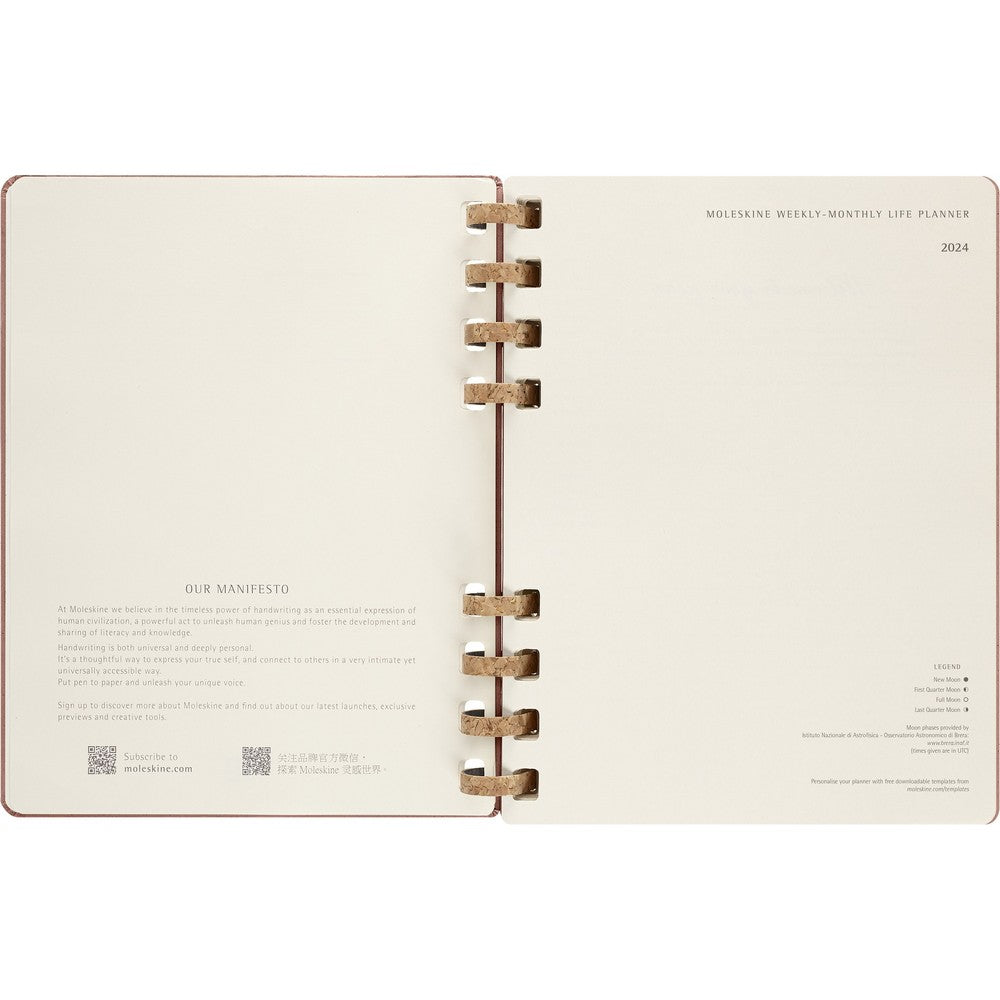 Spiralny kalendarz MOLESKINE Solar Winners Gadzety