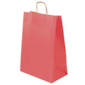 Torba papierowa 305x170x425mm z uchwytem skręcanym CZERWONA Winners Gadzety