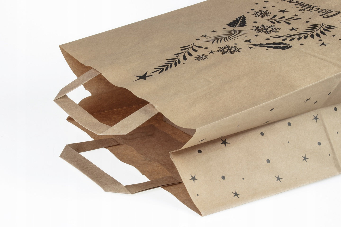Torba papierowa świąteczna 26x14x32 MERRY CHRISTMAS Winners Gadzety