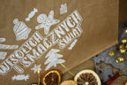 Torba papierowa świąteczna CATERINGOWA 32x22x24,5cm SMACZNYCH ŚWIĄT Winners Gadzety