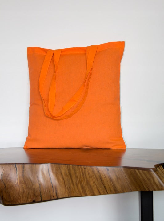 Torba bawełniana POMARAŃCZOWA 38x42 cm Uchwyt: 70 cm Winners Gadzety