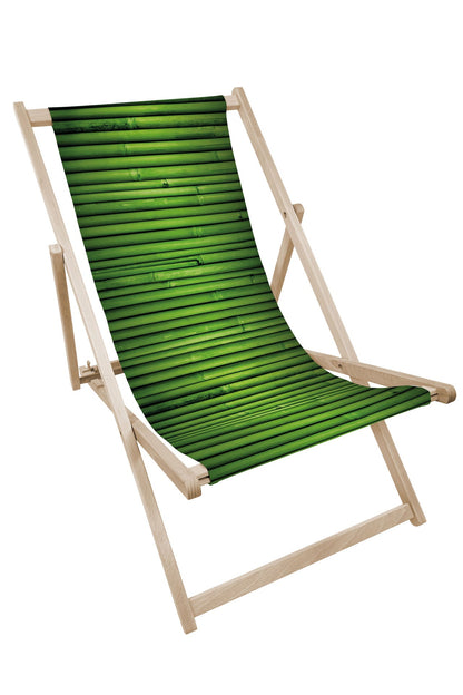 Leżak drewniany z nadrukiem BAMBOO Winners Gadzety