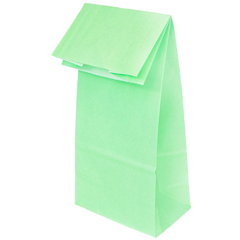Torba papierowa klockowa ZIELONA 100x70x280mm 5szt. Winners Gadzety