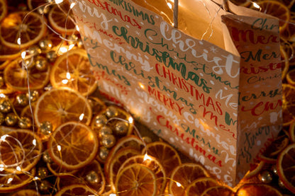 Torba papierowa świąteczna 18x8x22cm MERRY CHRISTMAS Winners Gadzety
