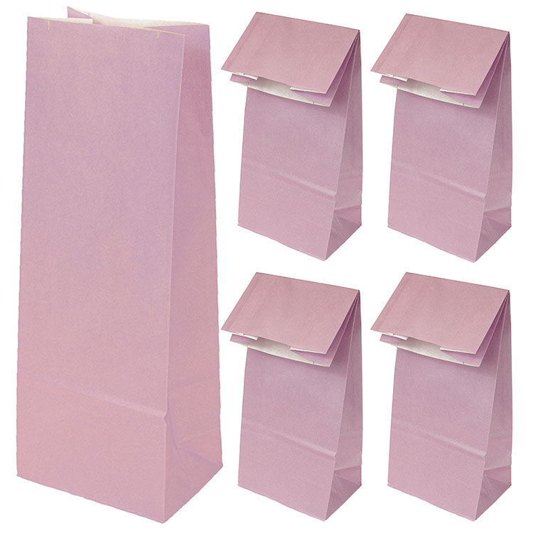 Torba papierowa klockowa FILOETOWA 100x70x280mm 1szt. Winners Gadzety
