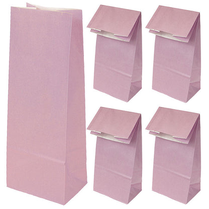 Torba papierowa klockowa FILOETOWA 100x70x280mm 1szt. Winners Gadzety