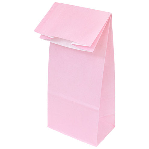 Torba papierowa klockowa RÓŻOWA 100x70x280mm 1szt. Winners Gadzety