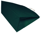 Torba papierowa 305x170x425mm CIEMNOZIELONA BIAŁA Winners Gadzety
