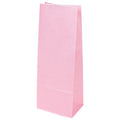 Torba papierowa klockowa RÓŻOWA 100x70x280mm 1szt. Winners Gadzety