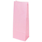 Torba papierowa klockowa RÓŻOWA 100x70x280mm 1szt. Winners Gadzety