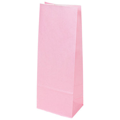 Torba papierowa klockowa RÓŻOWA 100x70x280mm 1szt. Winners Gadzety