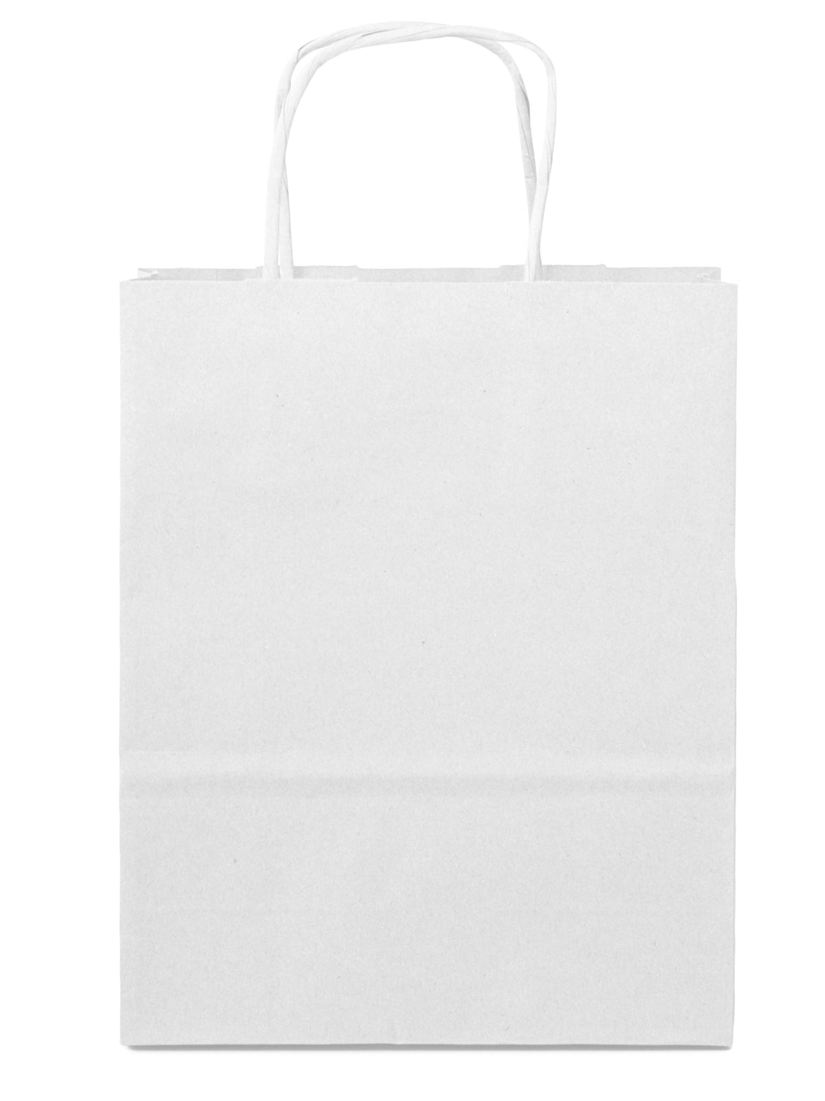 Torba papierowa z uchwytem skręcanym - BIAŁA - 240x100x320mm Winners Gadzety
